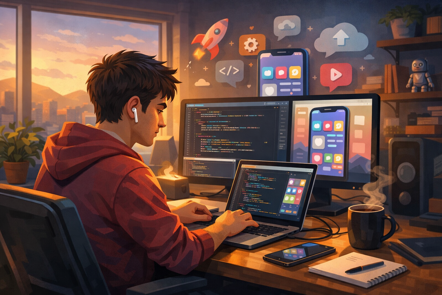 A clear breakdown of the app development timeline, from idea validation to launch and beyond,...